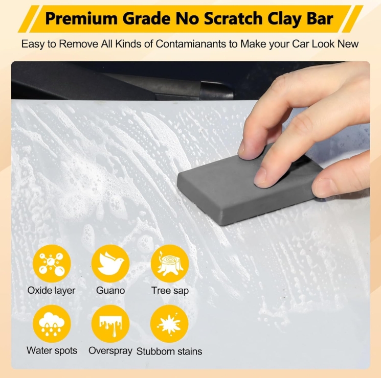 Clay Bar for Wraps & PPF (Paint Protection Film)