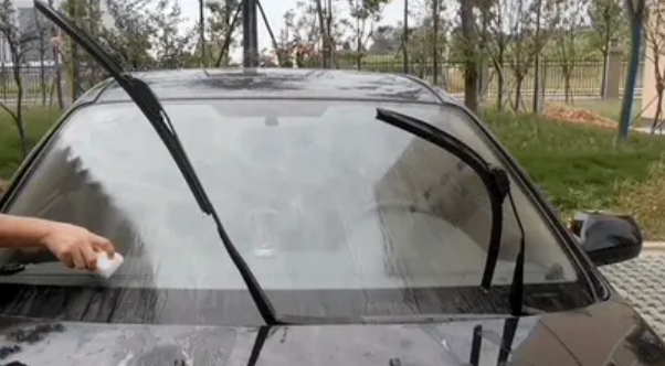 windshield oil film removal