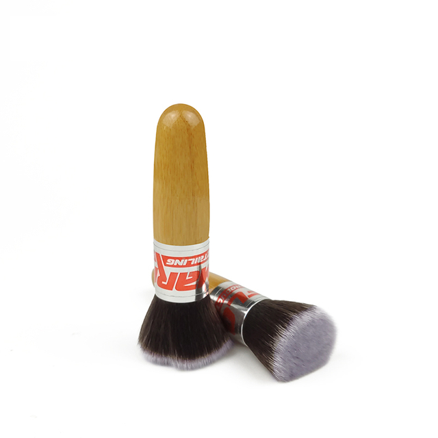 Kingsea Set 3 Spazzole In Pelo Di Cinghiale Per Dettaglio Auto – Morbide Per Interni, Cruscotto, Ruote E Motore - 5