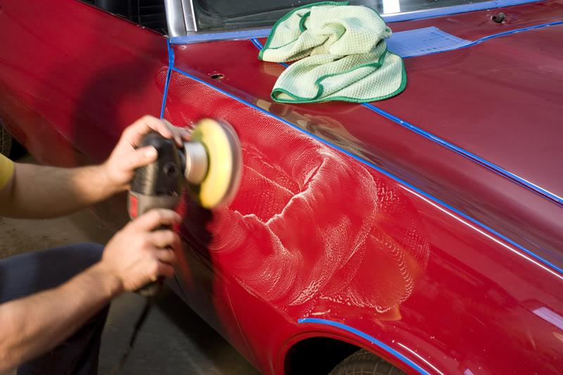 How to make a cars body shine