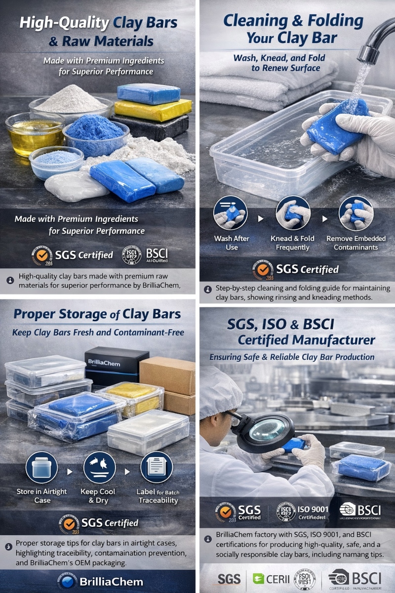 Clay Bar Maintenance And Storage Tips for Longevity