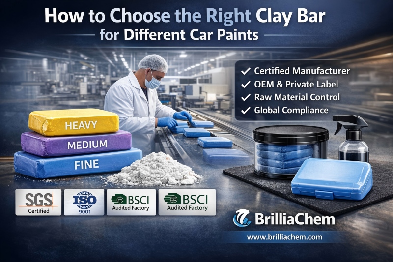 How To Choose The Right Clay Bar for Different Car Paints